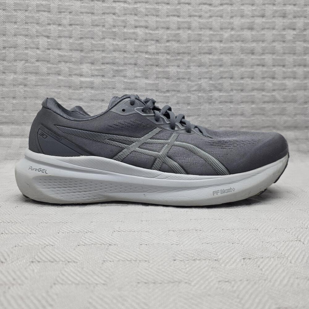 ASICS GEL-Kayano 30 Gray Mens Size 13 Running Shoes PureGEL 1011B548